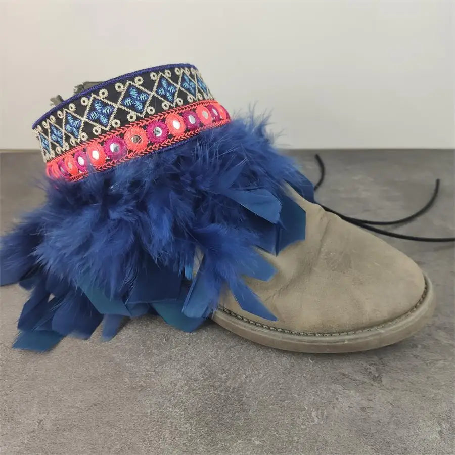 Women Shoes Belt Creative Design Convenient Ankle Shoe Tie Lady Strap Lace Band for Holding Loose High Heels(one pc )