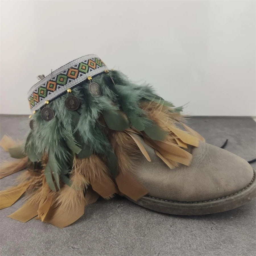 Women Shoes Belt Creative Design Convenient Ankle Shoe Tie Lady Strap Lace Band for Holding Loose High Heels(one pc )