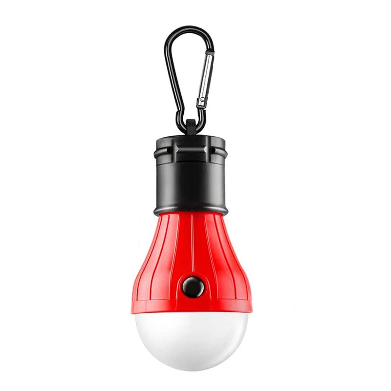 Portable Camping Light Mini LED Bulb Emergency Lamp 3 Lighting Modes Outdoor Night Work Lights Tent Hanging Lamp with Hooks