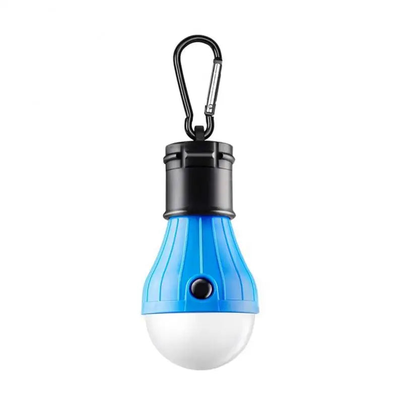 Portable Camping Light Mini LED Bulb Emergency Lamp 3 Lighting Modes Outdoor Night Work Lights Tent Hanging Lamp with Hooks