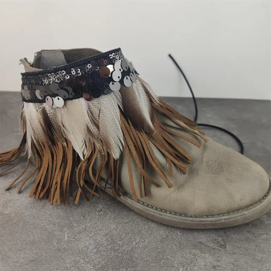 Women Shoes Belt Creative Design Convenient Ankle Shoe Tie Lady Strap Lace Band for Holding Loose High Heels(one pc )