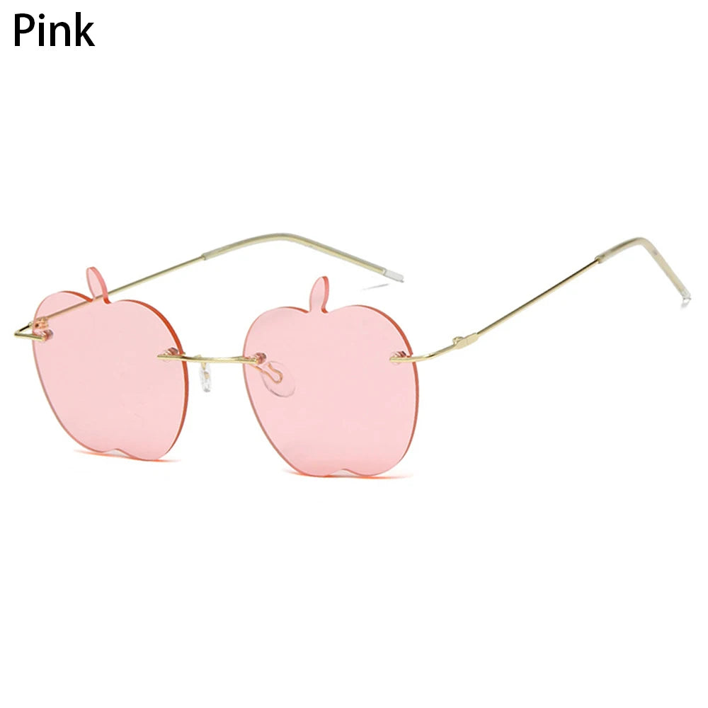 Unique Strawberry Sunglasses for Women Men Hip Hop Rave Party Eyewear Festival Sun Glasses Street Snap Christmas Decorations