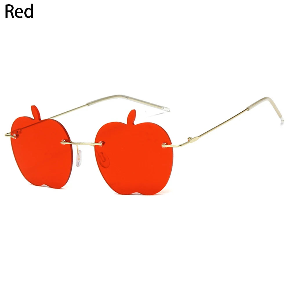 Unique Strawberry Sunglasses for Women Men Hip Hop Rave Party Eyewear Festival Sun Glasses Street Snap Christmas Decorations