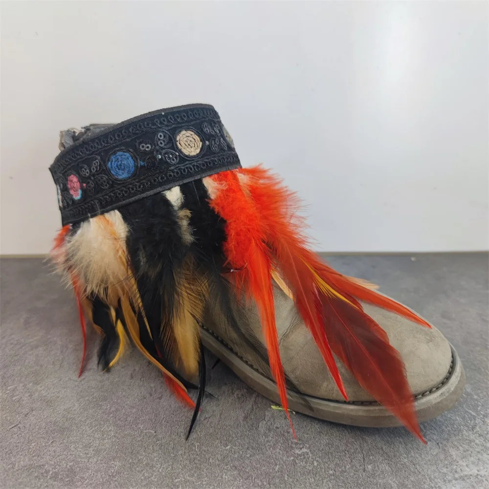 Women Shoes Belt Creative Design Convenient Ankle Shoe Tie Lady Strap Lace Band for Holding Loose High Heels(one pc )