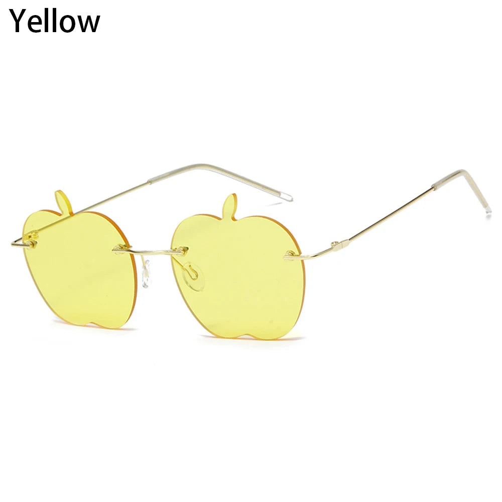 Unique Strawberry Sunglasses for Women Men Hip Hop Rave Party Eyewear Festival Sun Glasses Street Snap Christmas Decorations