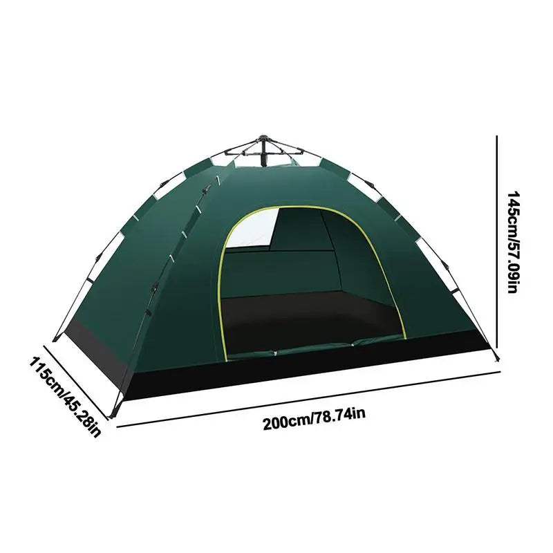 Camping Automatic Tent Waterproof Single Layer 2 Person Tent Outdoor Beach Fishing Shelter Tent 200x145x115cm Pop up tent