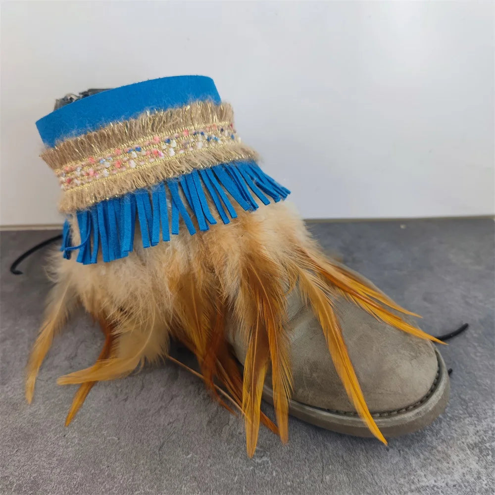 Women Shoes Belt Creative Design Convenient Ankle Shoe Tie Lady Strap Lace Band for Holding Loose High Heels(one pc )