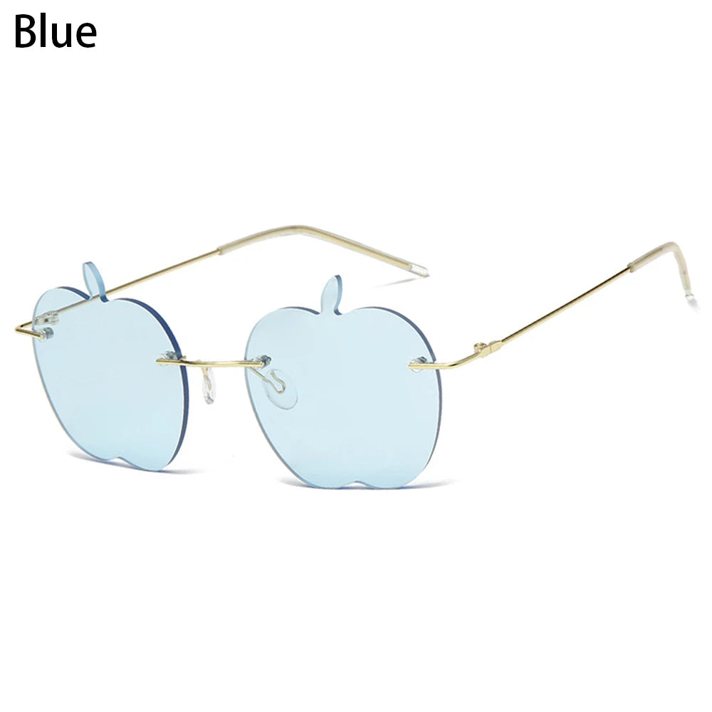 Unique Strawberry Sunglasses for Women Men Hip Hop Rave Party Eyewear Festival Sun Glasses Street Snap Christmas Decorations