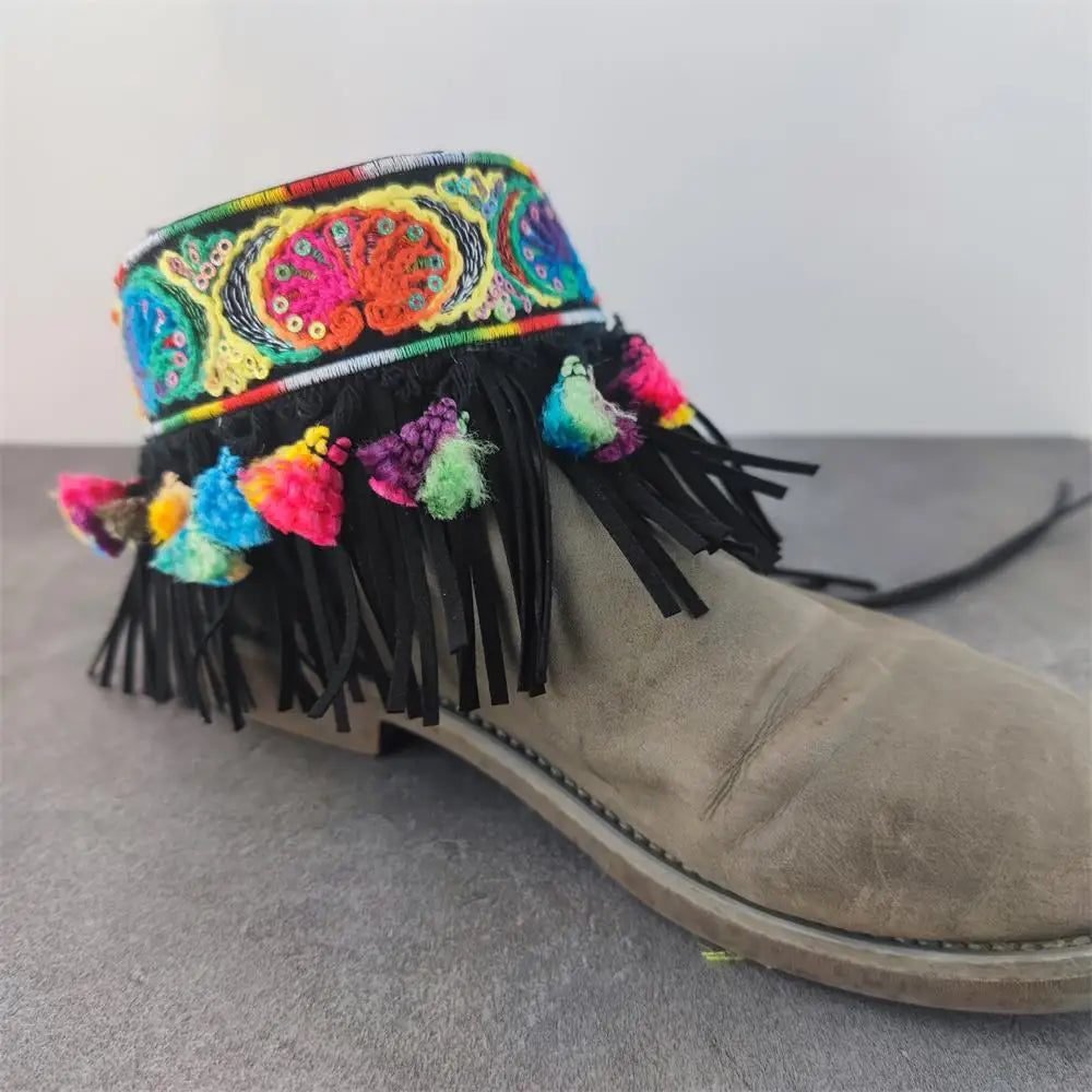Women Shoes Belt Creative Design Convenient Ankle Shoe Tie Lady Strap Lace Band for Holding Loose High Heels(one pc )